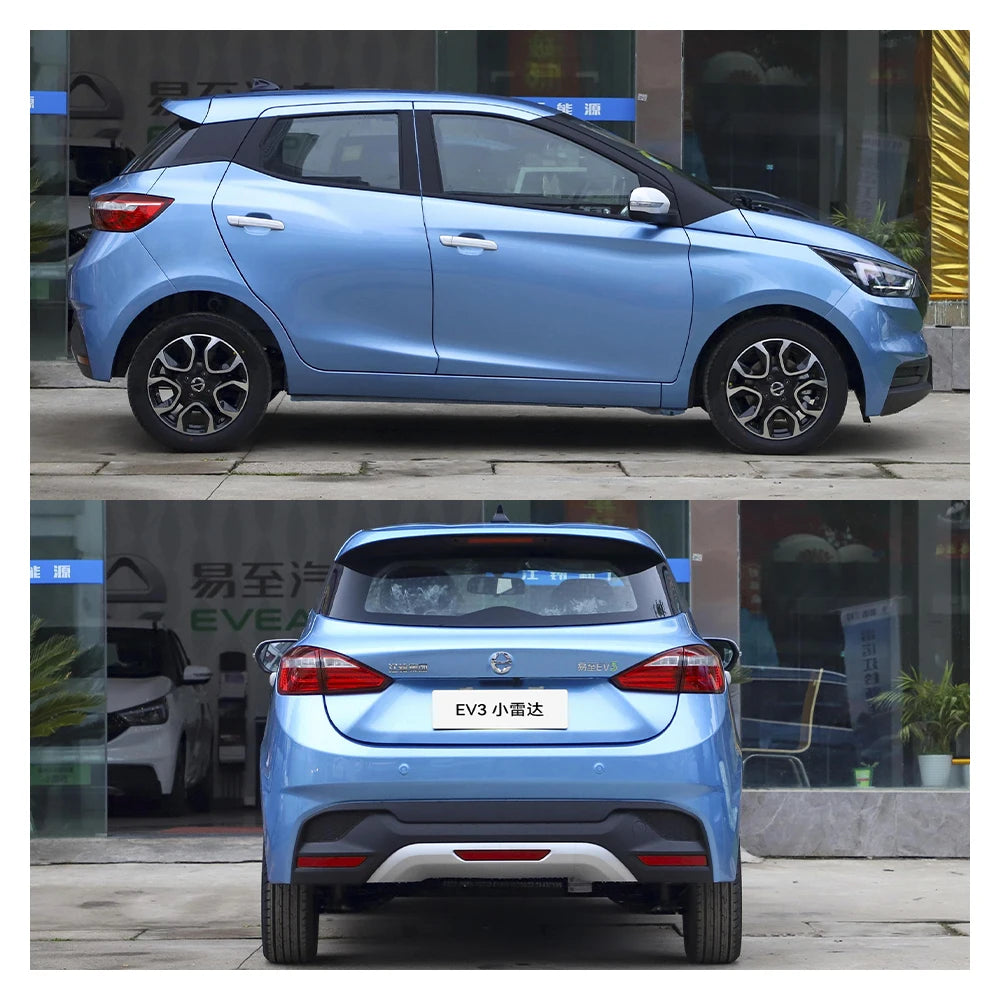 2025 Hot Selling Cheap JMEV EV3 Pure Electric High Speed 100Km/h 4 Four Wheel Electric Vehicle 0km Best Used Car