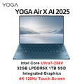 Original Lenovo Laptop YOGA Air X AI slim Notebook 2025 Core Ultra7 258V 4K Touch OLED Screen