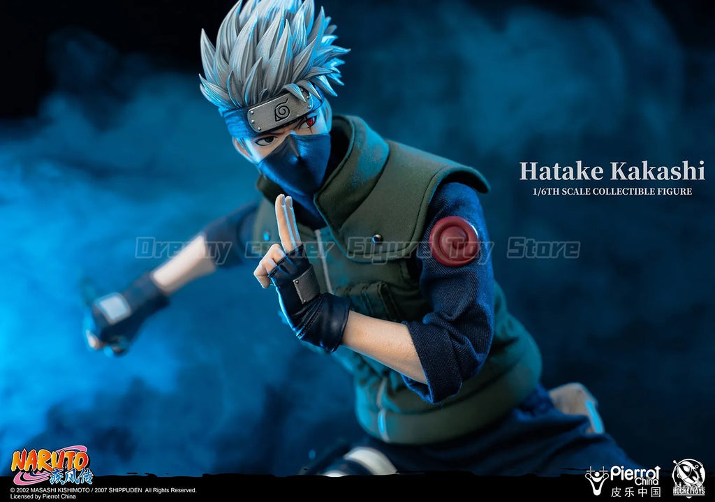 【In Stock】RocketToys ROC-004 NARUTO Shippuden Hatake Kakashi 1/6 Action Figure