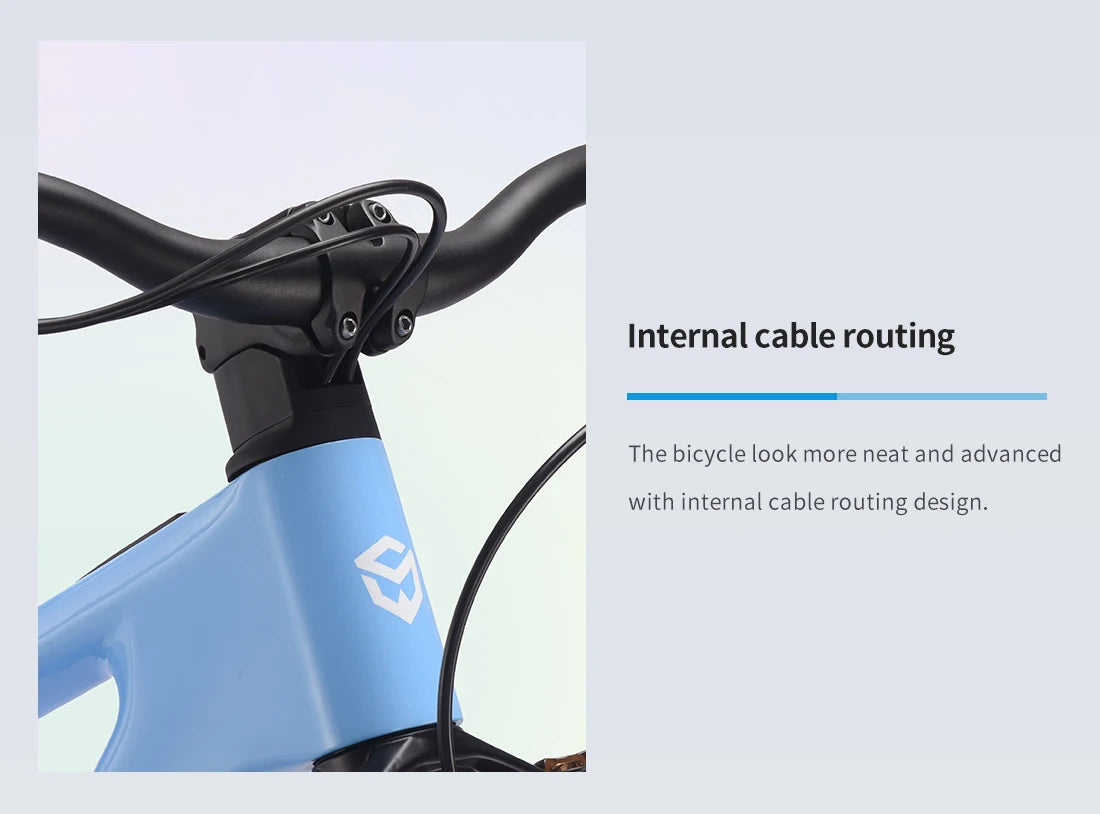 SAVA E-BIKE Mountain Bike 36V 10Ah Full-Suspension Carbon Fiber Mountain Bike 70km Range 12-Speed Electric-Assist Mountain Bike