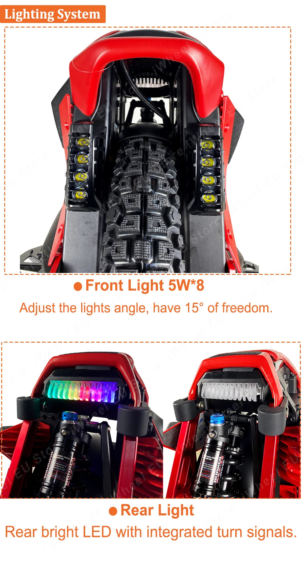 Newest KingSong S22 Pro 126V 2220Wh Electric Unicycle 4000W Motor 20 Inch Off-road Suspension KS S22 Pro Electric Unicycle