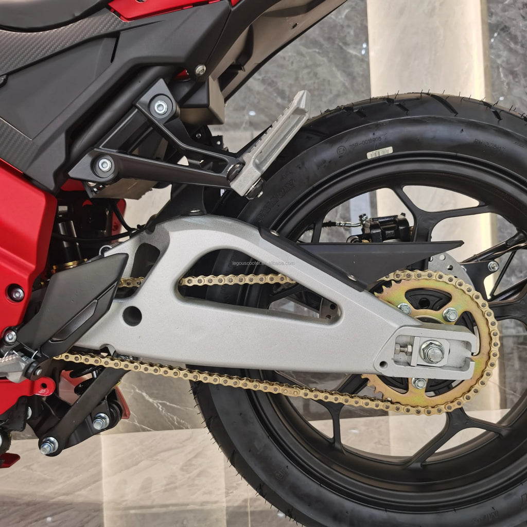 Motorcycle Large Power 4000W And 72v 120Ah Racing Sport Electric Motorcycle For Adults