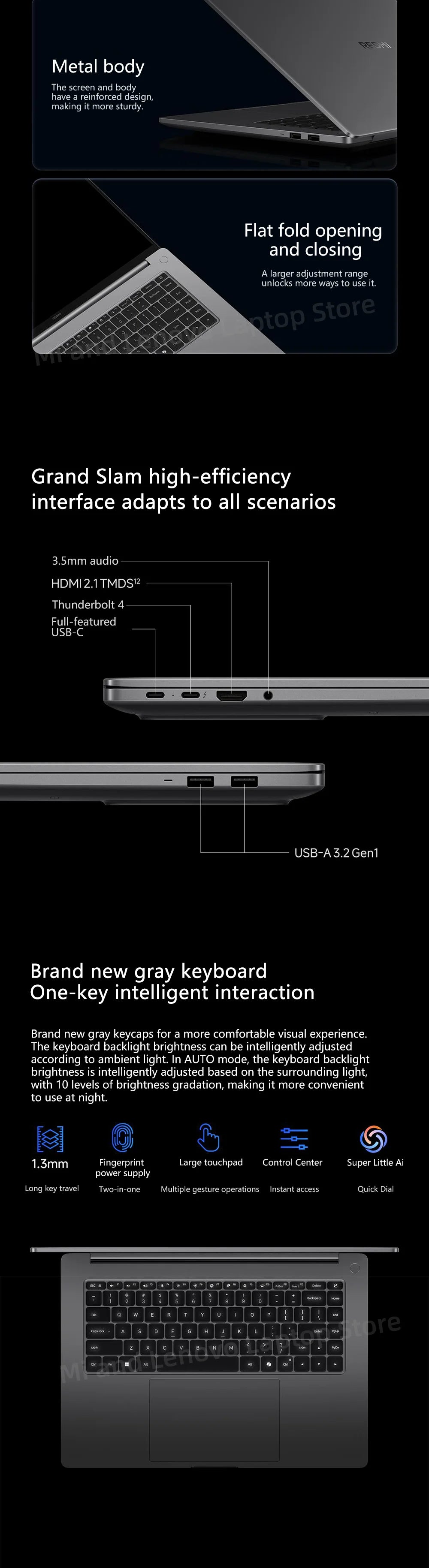 【NEW】Xiaomi REDMI Book Pro 16 2026 Ultra5-338H/UltraX7-358H 32GB+1TB 16inch 3.2K 165Hz Screen
