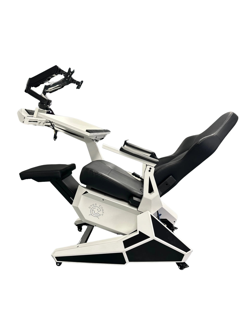 Cheap Comfortable Recline Computer Cockpit Zero Gravity Chair Ergonomic Chair Workstation for 1-2 Monitors