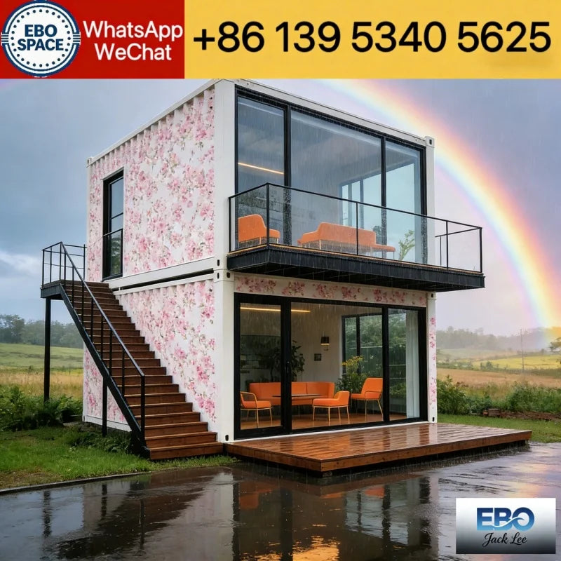 Waterproof CE CertifiedProfessional Custom Expandable Container Home 20ft 30ft 40ft Capsule Tiny House Kitchen Bathroom CE Certi
