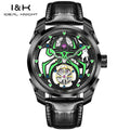 IDEAL KNIGHT 6802 Tourbillon Hollow Men Automatic Mechanical Watch Limited Edition Spider Dial HD Night Light Men Original Watch