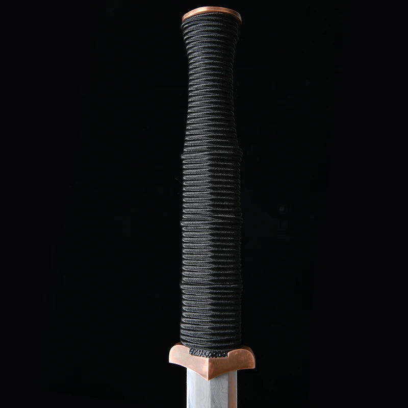 Premium Chinese Han Swords Folded With T10 Steel Kobuse Clay Tempered Real Hamon Blade Sharp Ready for Battle Weapon Katanas