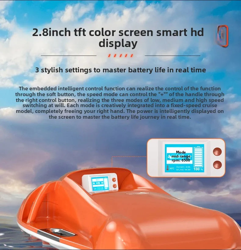 2025 New Adult Electric Water Scooter Underwater Booster Diving Electric Floating Board Surfboard for Rescue Aircraft Adult Size