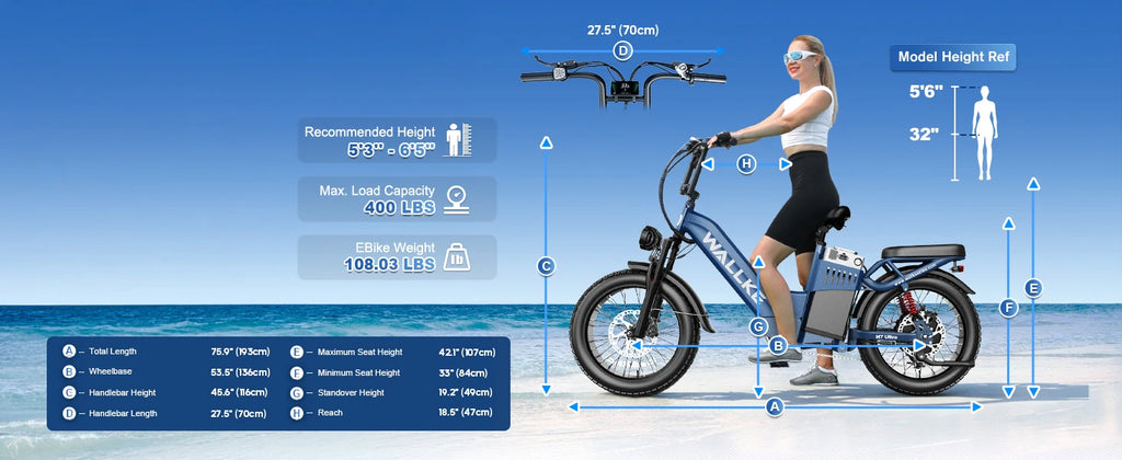 H7 Ultra 4000W Long Range Electric Bike for Adults, Solar Charge Supported Fat Tire E-Bike with Portable Power Output, Al
