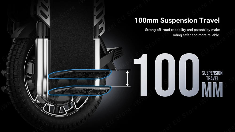 Newest KingSong F22 Pro 176V 3108Wh 50S Battery 5500W Motor 130+ km/h Idle Speed 100mm Travel Suspension 2.75-14 Tire Unicycle