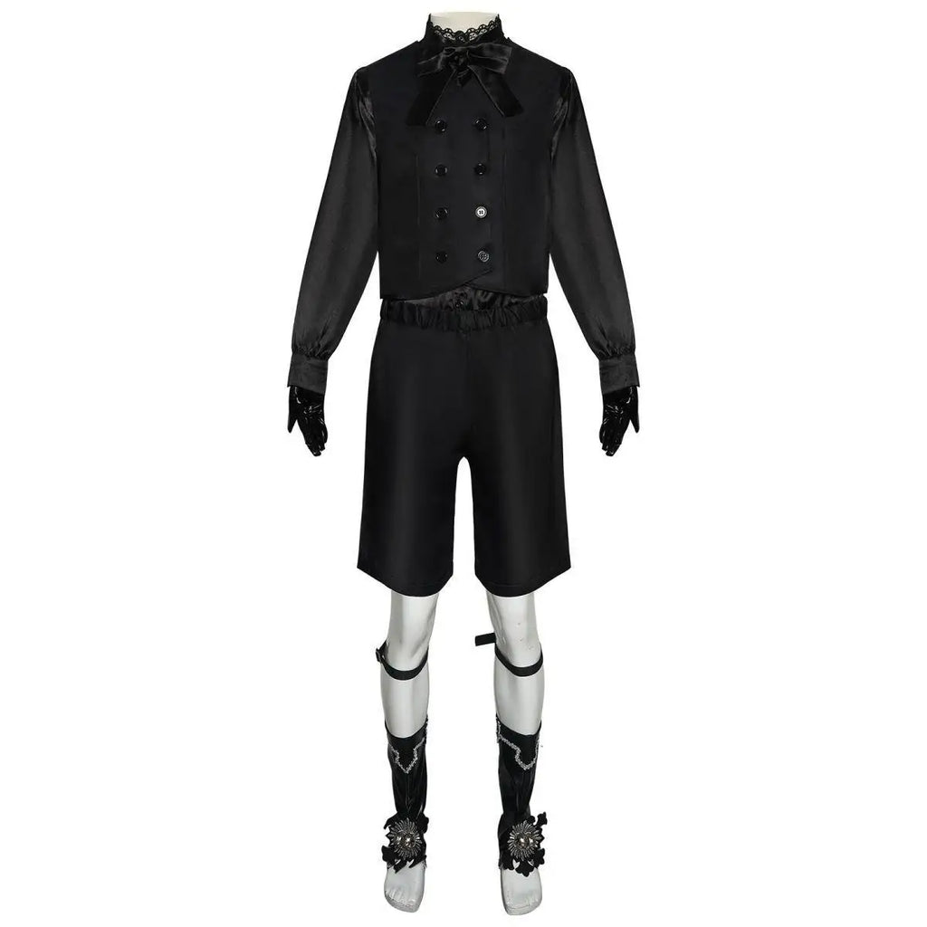 15th Anniversary Black Butler Cosplay Costume Stage Performance Anime Outfit Formal Wear Vocaloid Vsinger Dry Clean Only