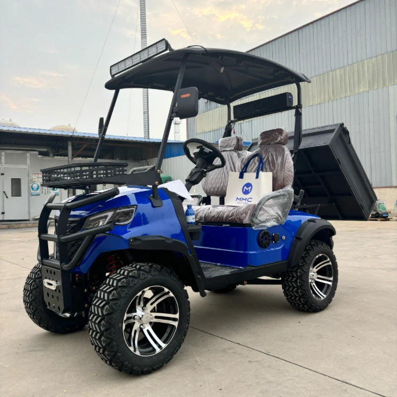 Wholesale Classic Luxury Off-road 2 4 6 8 Seat Custom Adult Street Legal 4×4 Luxury Golf Cart 60V Lithium Ion Battery 4WD