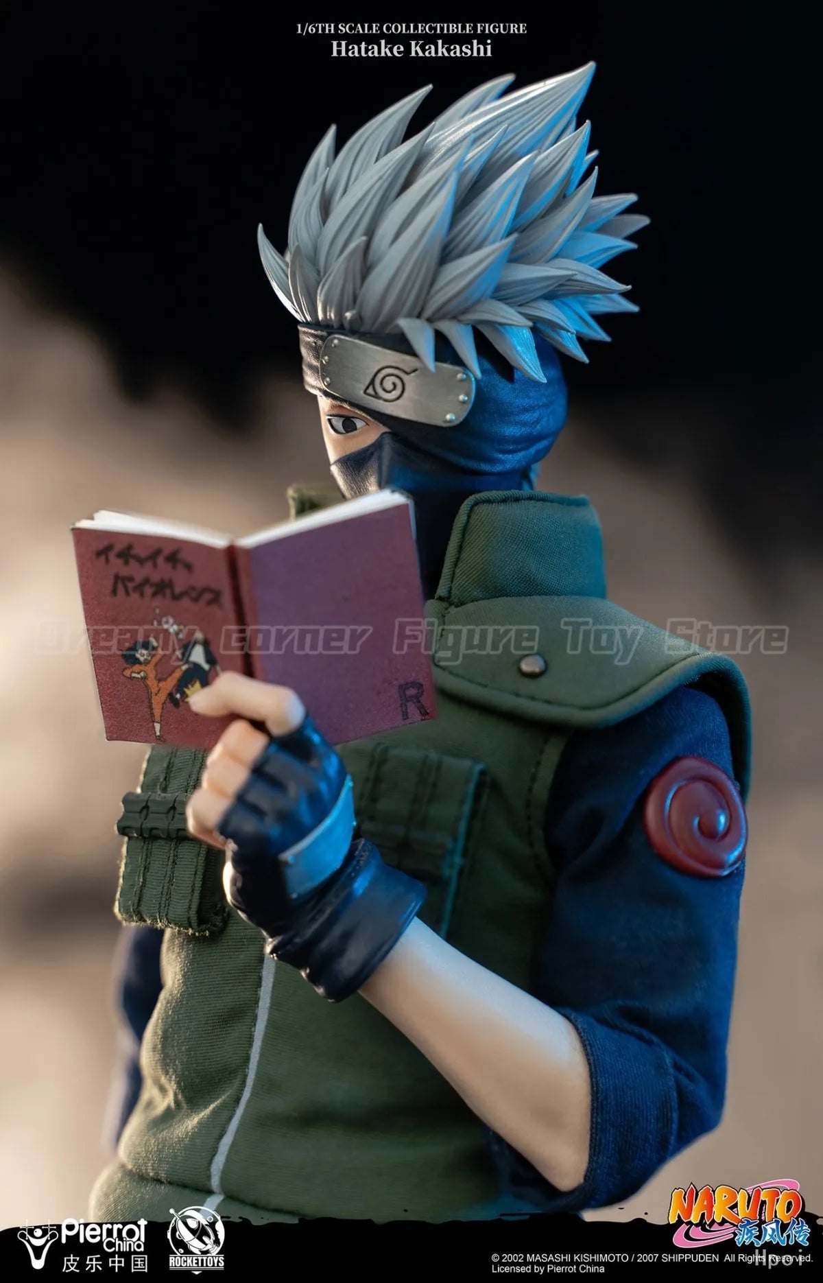 【In Stock】RocketToys ROC-004 NARUTO Shippuden Hatake Kakashi 1/6 Action Figure