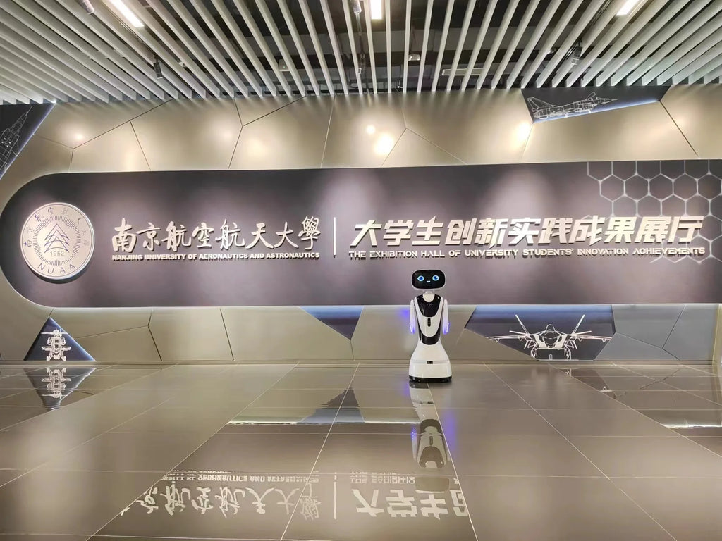 Smart Timo AI Service Robot with ChatGpt Face Recognition Voice Interaction Reception Robot