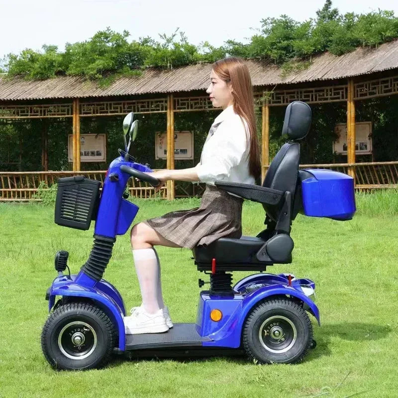 Factory Hot Selling Anlochi  Elderly Handicapped Mobility Scooter 4 Wheel 600W Electric Adults Scooters disled E-Scooter