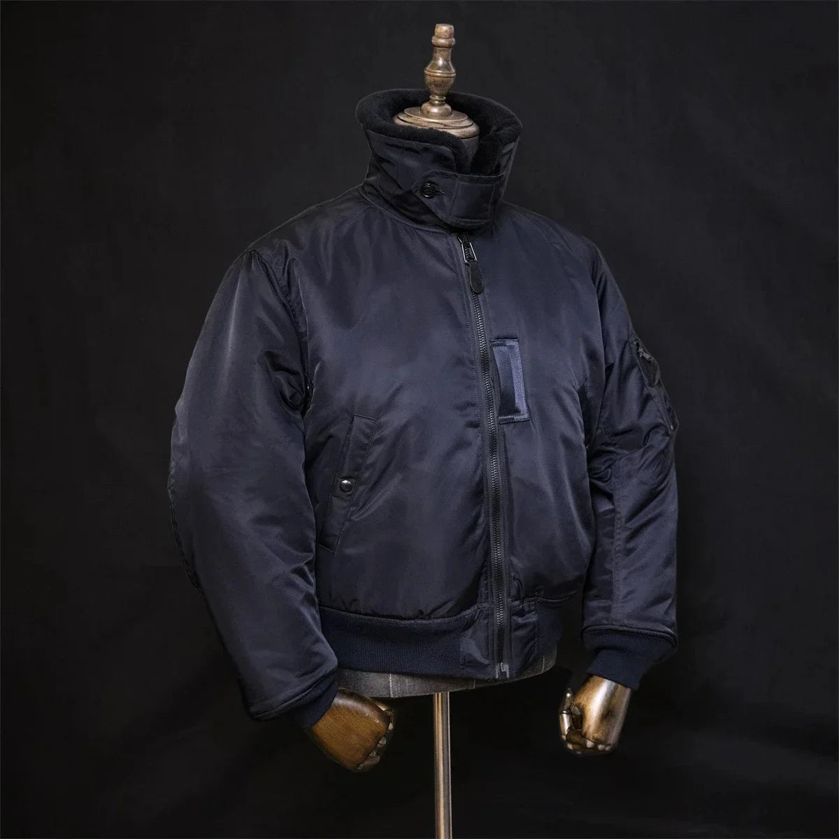 Flight Red Tornado B-15C Jacket Heavy Duty Wool Insulated Coat Winter Men Windbreaker With Fur Collar 2026ss design