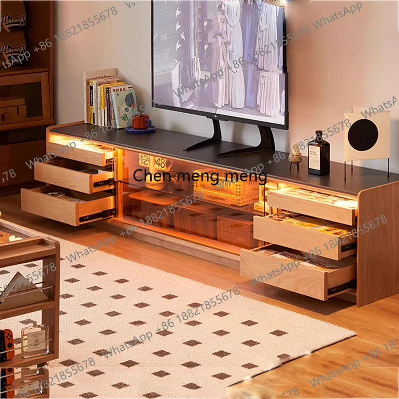 E136  Storage Universal Tv Stand Modern Nordic Organizer Luxury Modern Tv Cabinet Living Room Led Mueble Para Televisor Furnitur