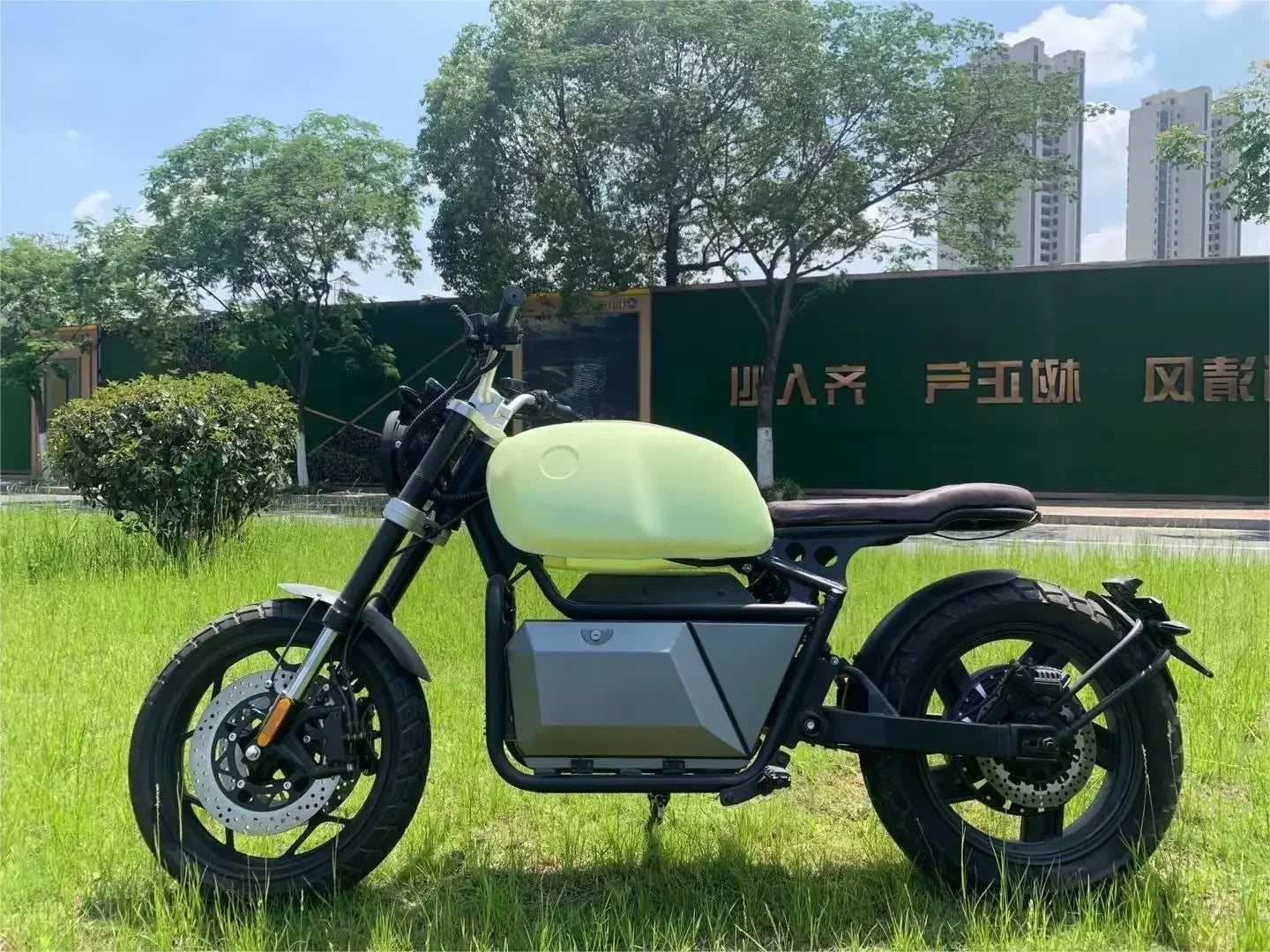 Wuxi Retro Electric Motorbike Adults 2000W 5000W Power Range 8000W Max 72V Lithium Battery EEC Certificate Off-Road Motorcycles