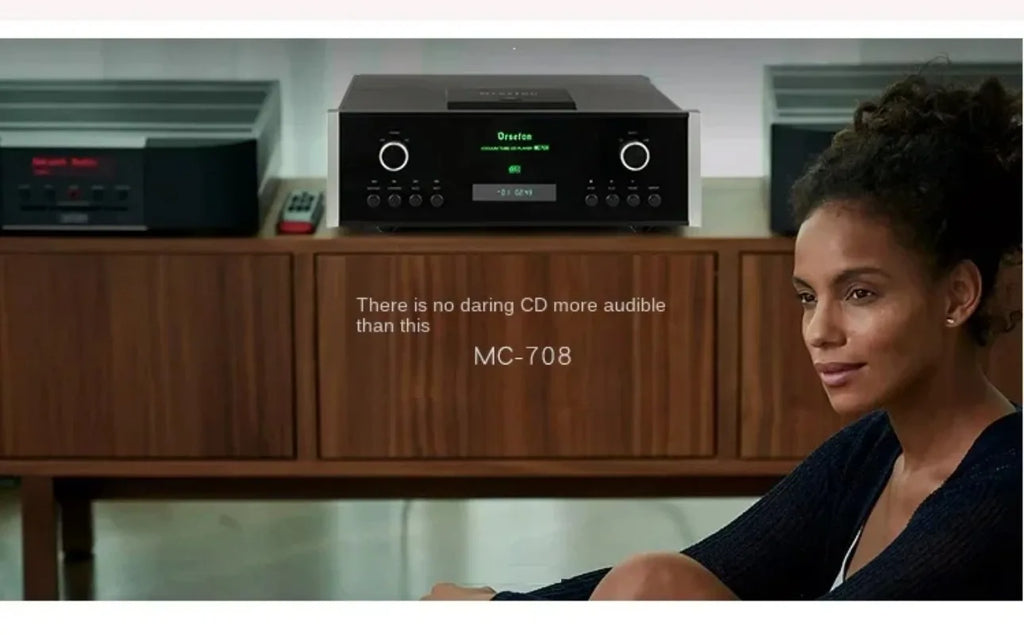 1:1 Clone Mcintosh MC708 CD Player Pure Bile Vacuum Tube 12AX7 HiFi PCM1794 Lossless Dual Decoding RCA/XLR Output