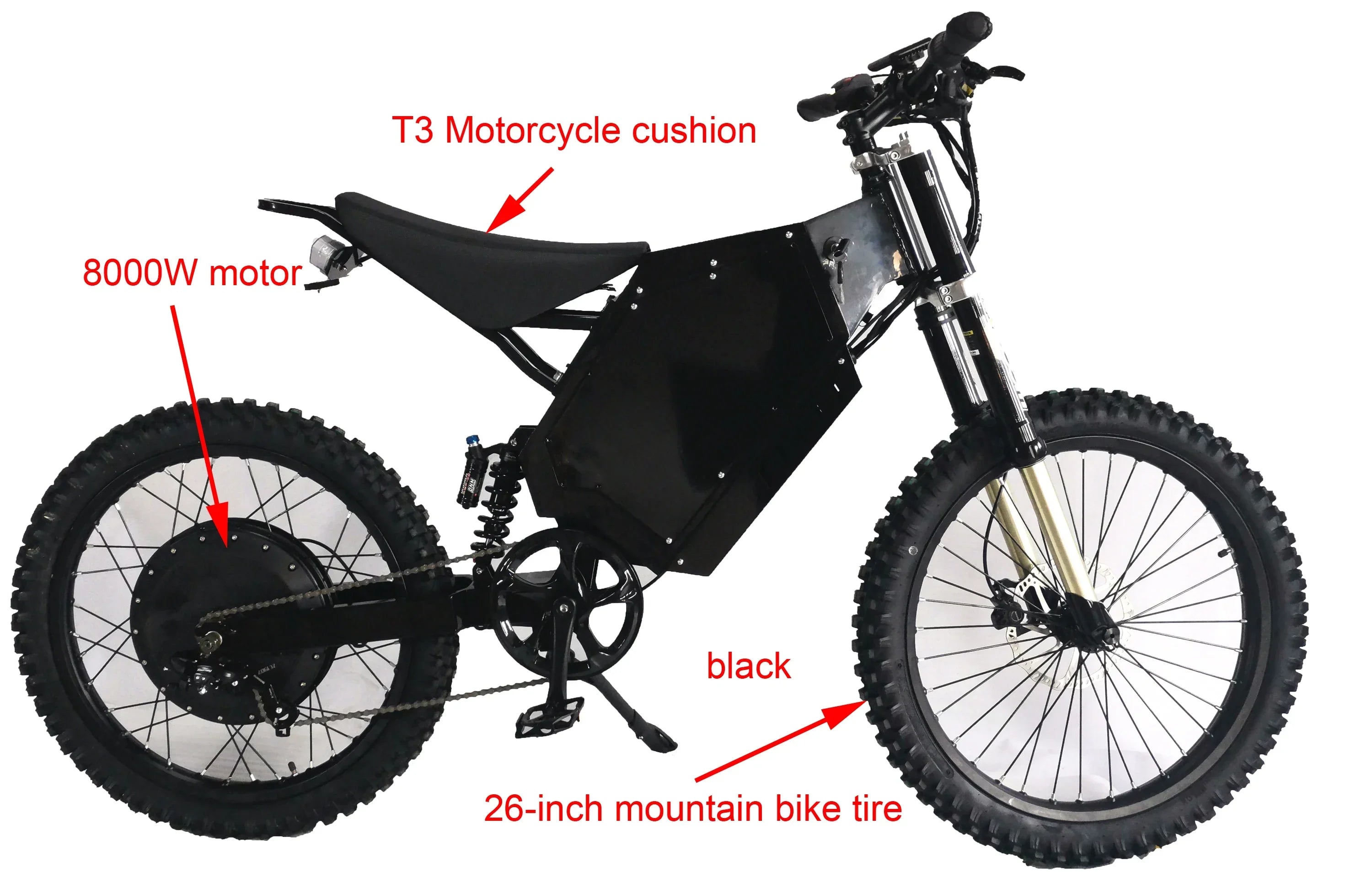 2022 Direct Factory 3000w 5000w 8000w 12000 watt electric motorcycle Bicycle