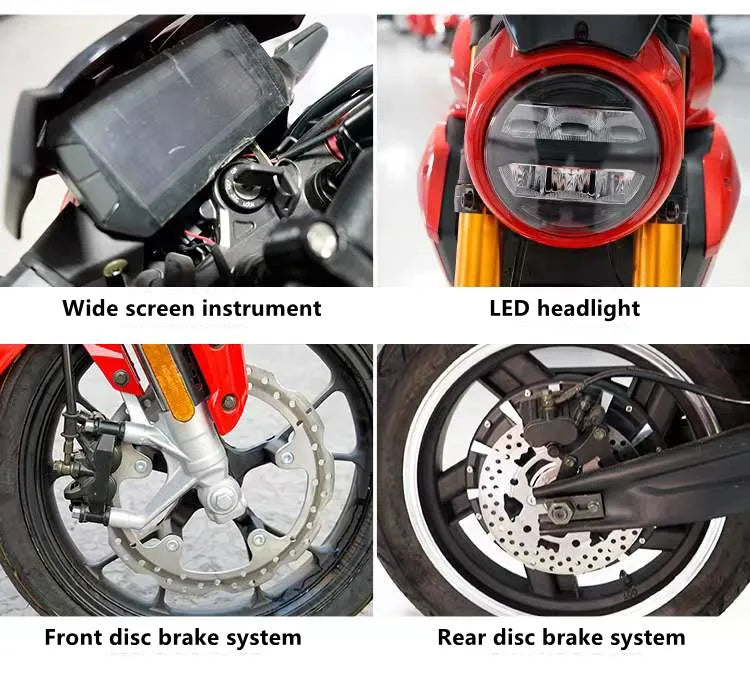 2022 Electric Fast Moped Scooter Bike Motorbike for Adults 5000w Electric Motorcycle Scooters Best Electric Motor Cycle 72v Bike