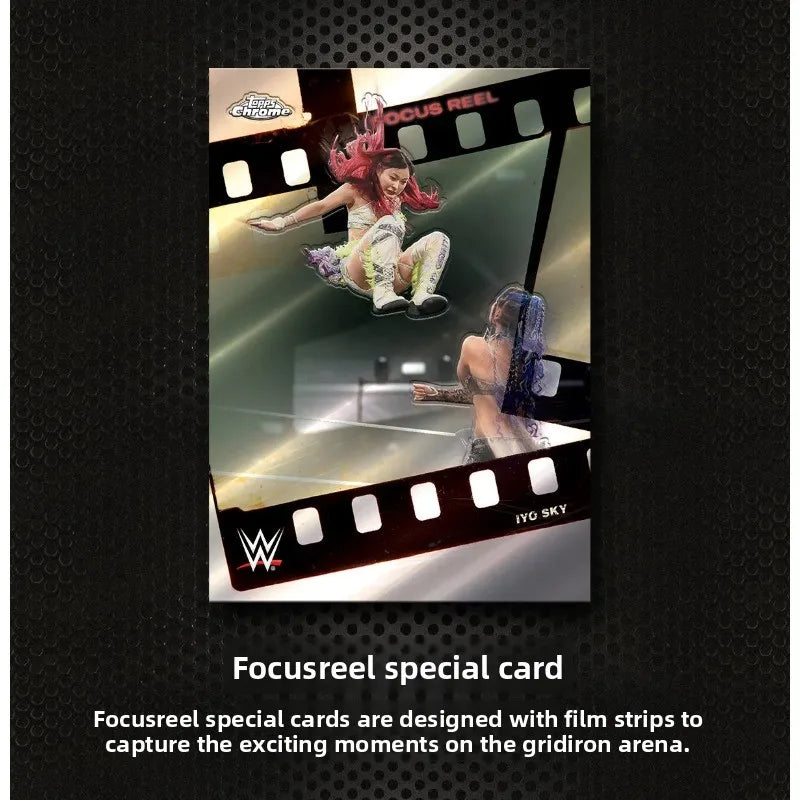 Chrome WWE Trading Cards Mega Box Genuine Collectible Mystery Box Hobby Gifts for Boys Girls Kids Birthday Christmas Presents