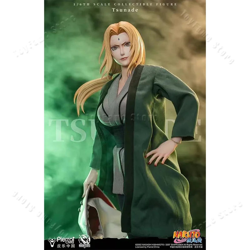 Original Rocket Toys ROC-009 1/6 Scale Naruto Tsunade In Stock Anime Action Collection Figures Model Toys