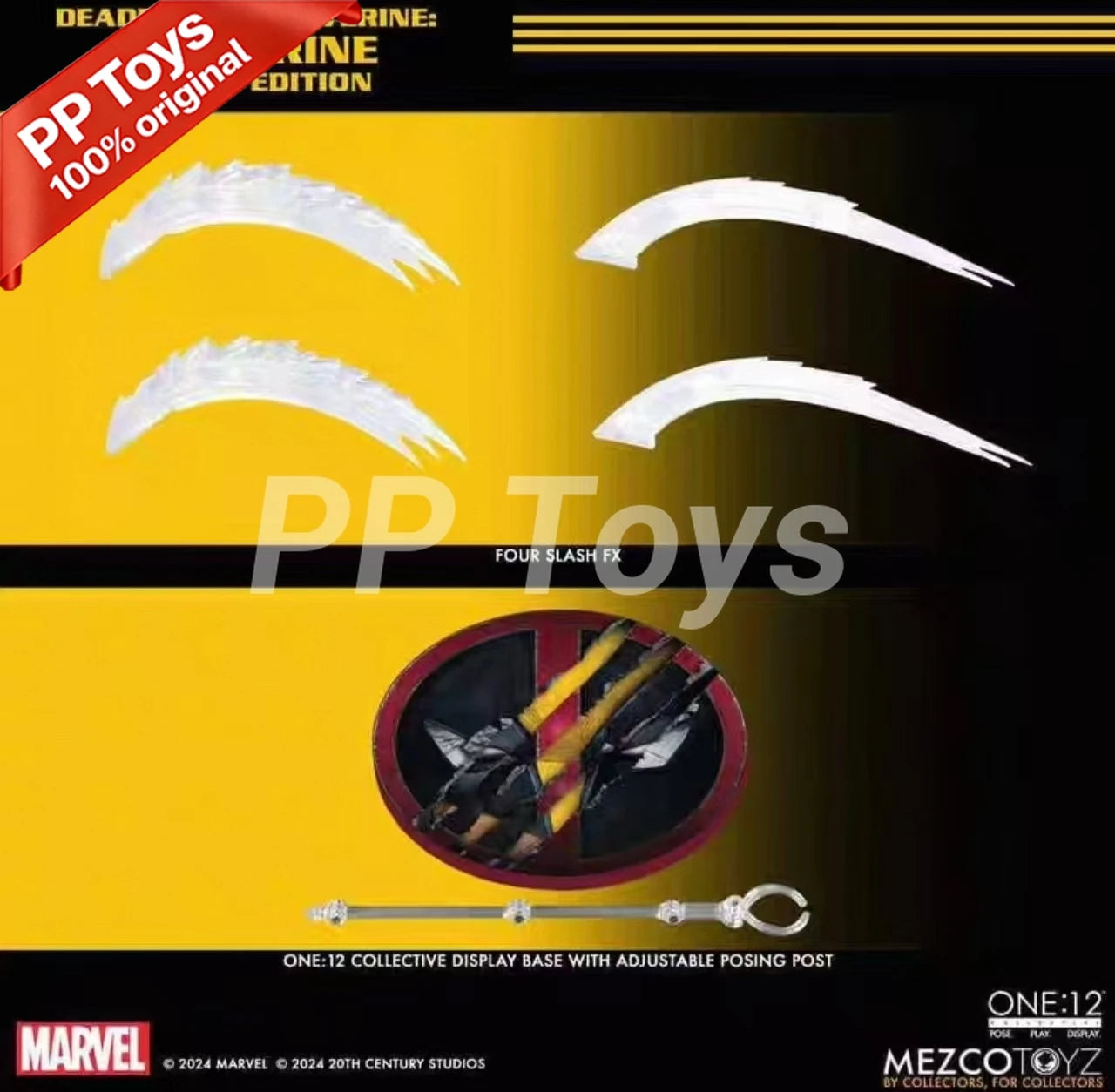 In stock now Mezco One:12 Deadpool and Wolverine Movie Version 6-inch Movable Doll Handicraft