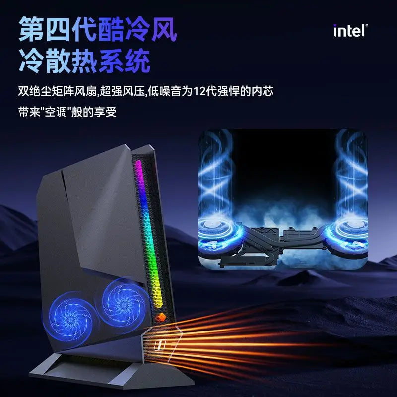 Gaming Pc I9 12900H RTX4060 64GB DDR4 2TB NVME SSD Mini Pc Gamer Pc Game Minipc Mini Desktop Computer