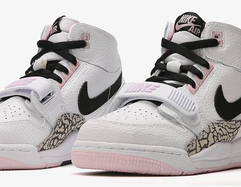 Nike genuine AIR JORDAN LEGACY 312 (GS) Women's Large Children's Basketball Shoes AT4040-106