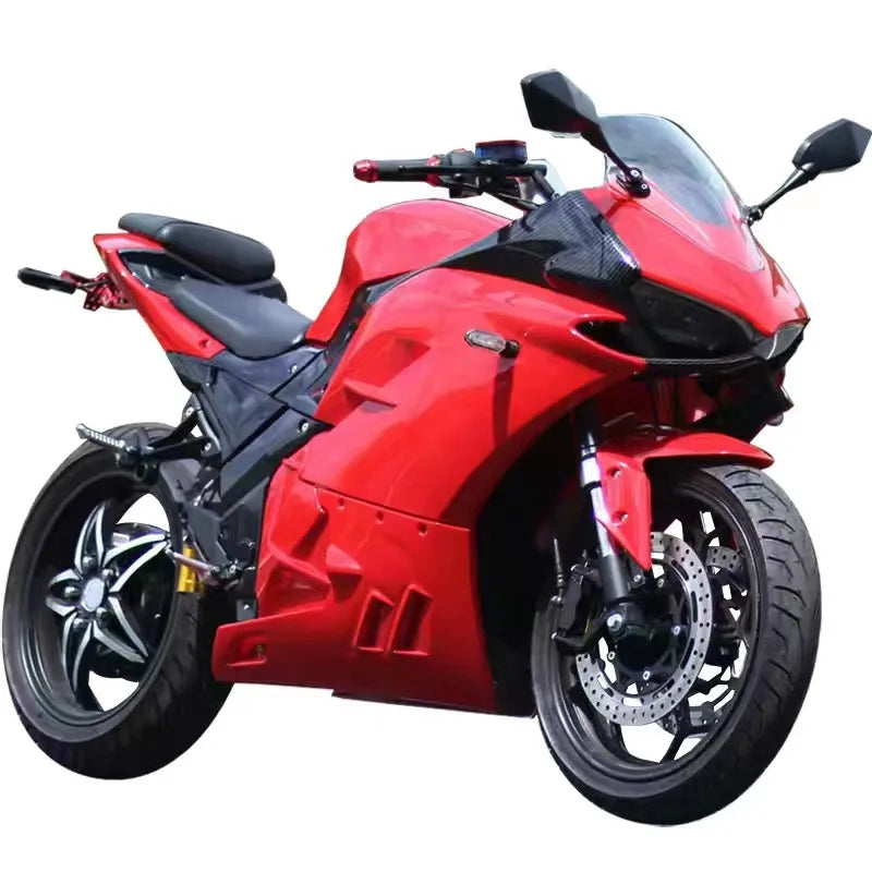 2026 New electric motorcycle high performance 5000W maximum speed 120km/h 72V  lithium battery racing