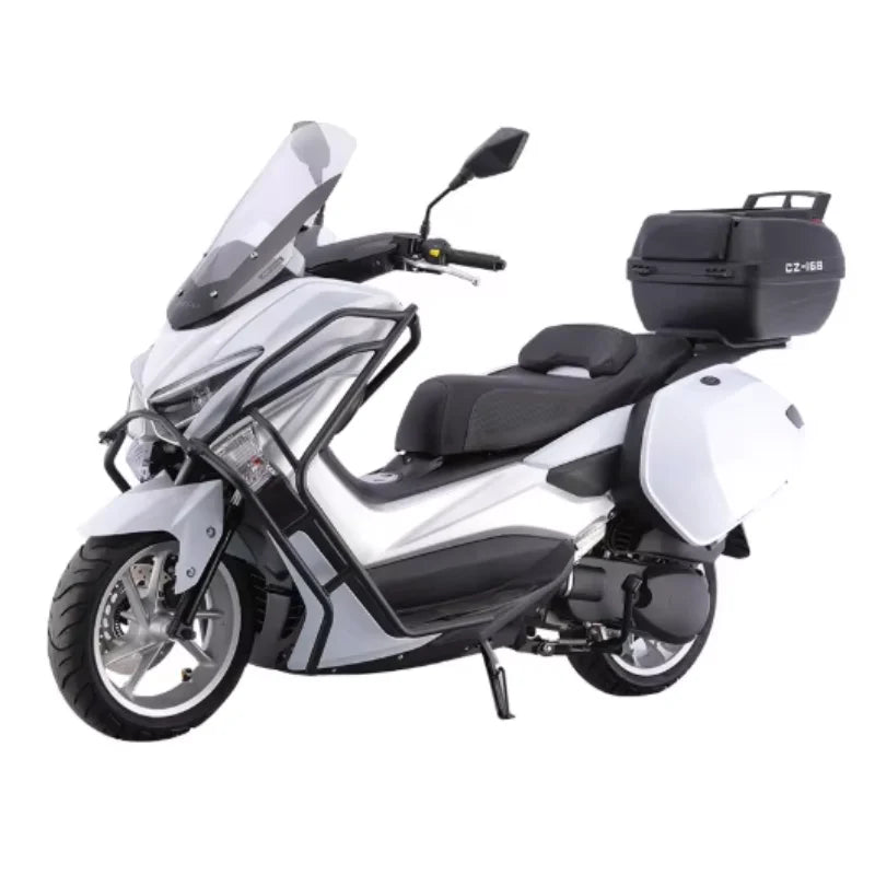 150CC EFI Air Cooled Gas Gasoline Scooters Racing Electric Motorcycle With MP3