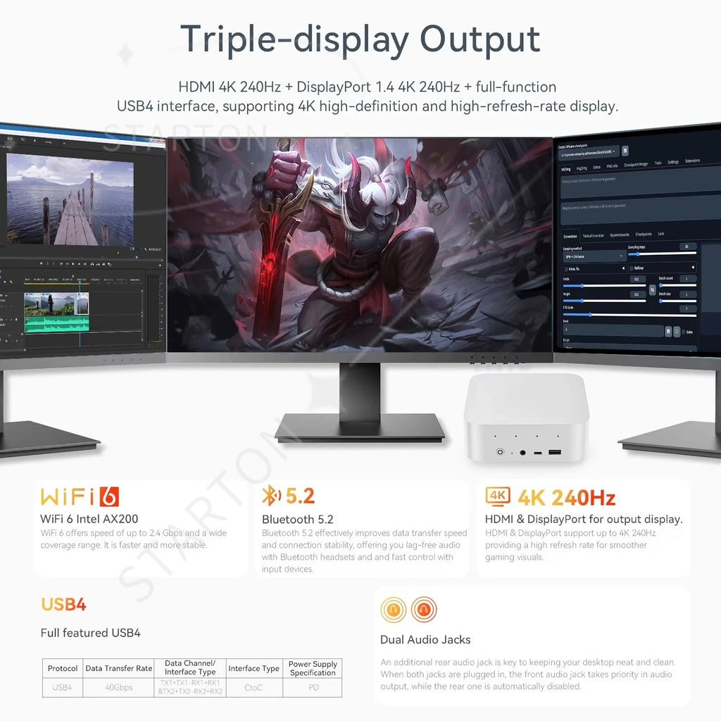 Powerful Gaming Wholesale AMD Ryzen AI 9 HX 370 CPU and AMD Radeon 890M GPU