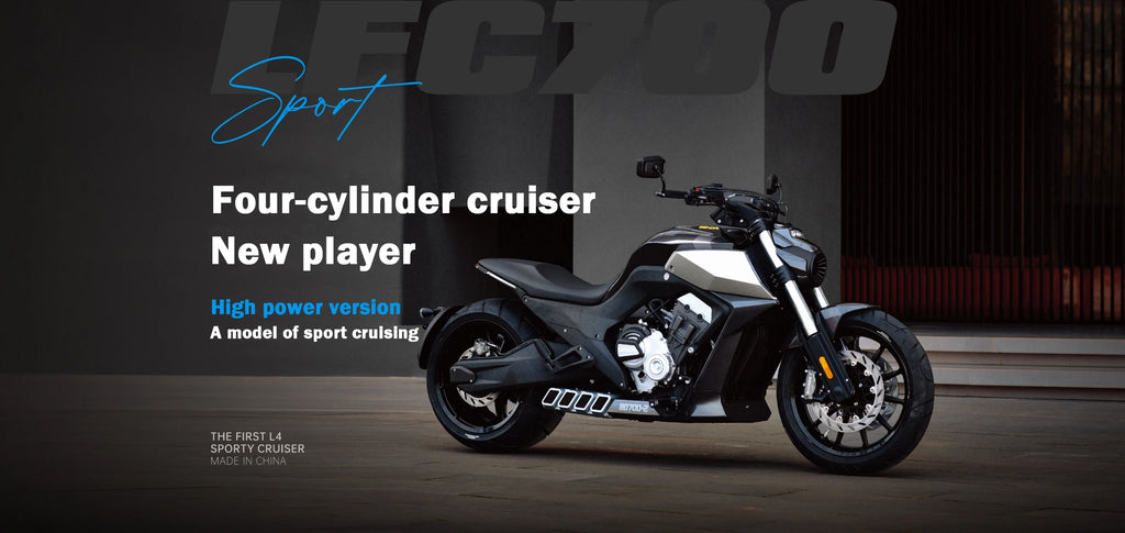 Retro innovative Fashionable Motorcycle cruise motorcycle Elegance speed Fuel-efficient Qianjiang 700cc