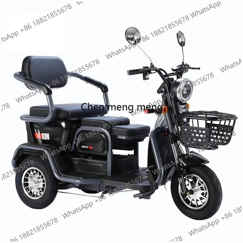 D185 Multi-color Selection New Design Electric Three-wheeled Motorcycle Passenger Carrying Cheap 3-wheeled Battery Electric Tric