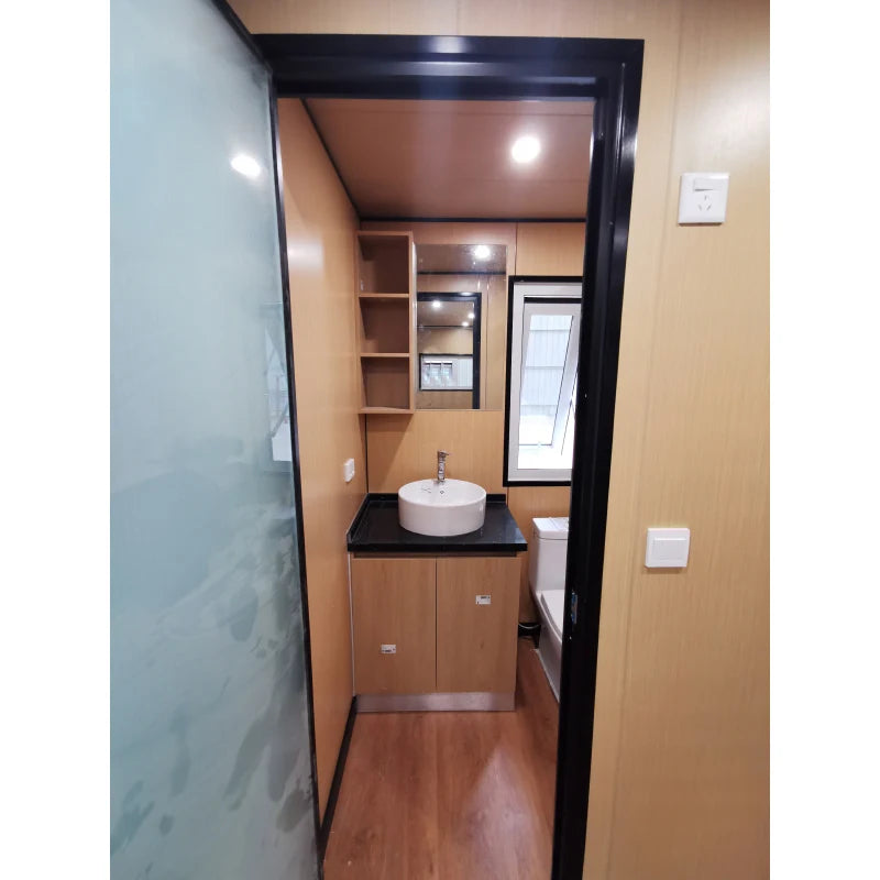 Frame Steel Living Capsule Homes Hot Selling Modular Prefab Home Luxury Modern Outdoor Prefabricated Capsule House 2 Bedroom