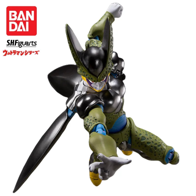 In Stock Bandai S H Figuarts Original Dragon Ball Cell Doll Brand New Boxed Action Figure Anime Characters Model Garage