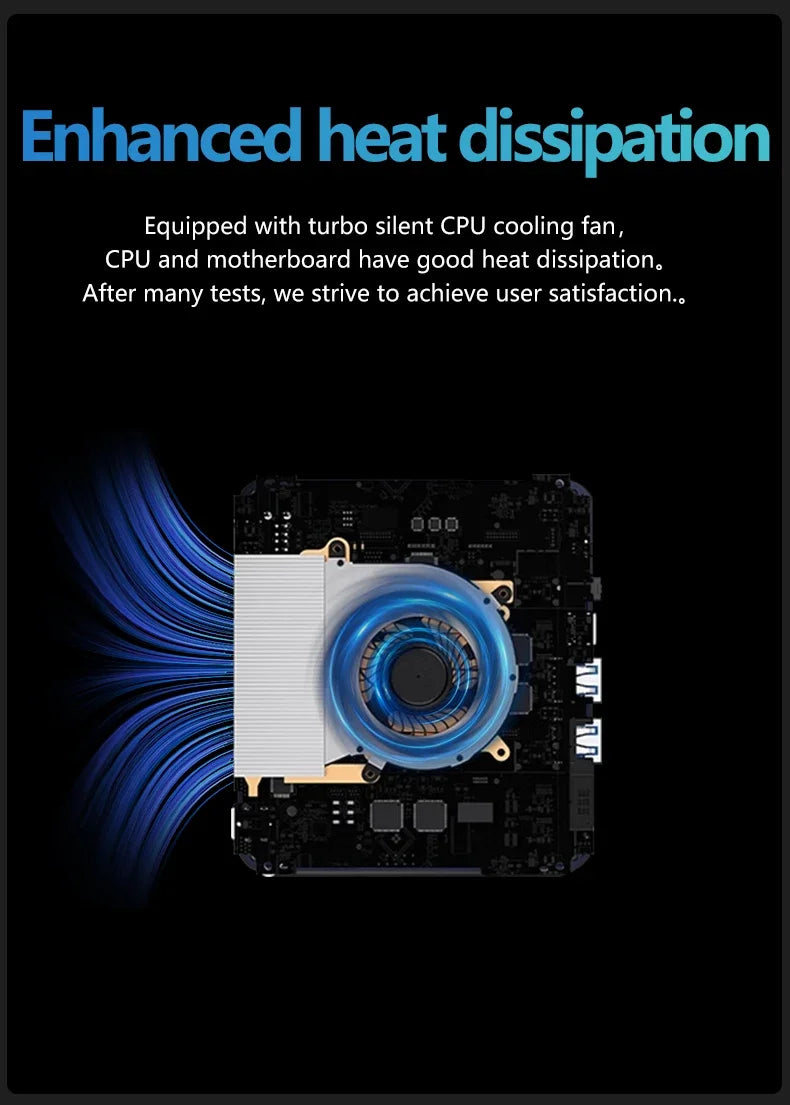 Dual LAN Mini Gaming PC AMD Ryzen 9 7940HS R7 7840HS Mini PC 16GB DDR5 512GB SSD Mini Computer 4K HDMI Dual Display Mini Desktop