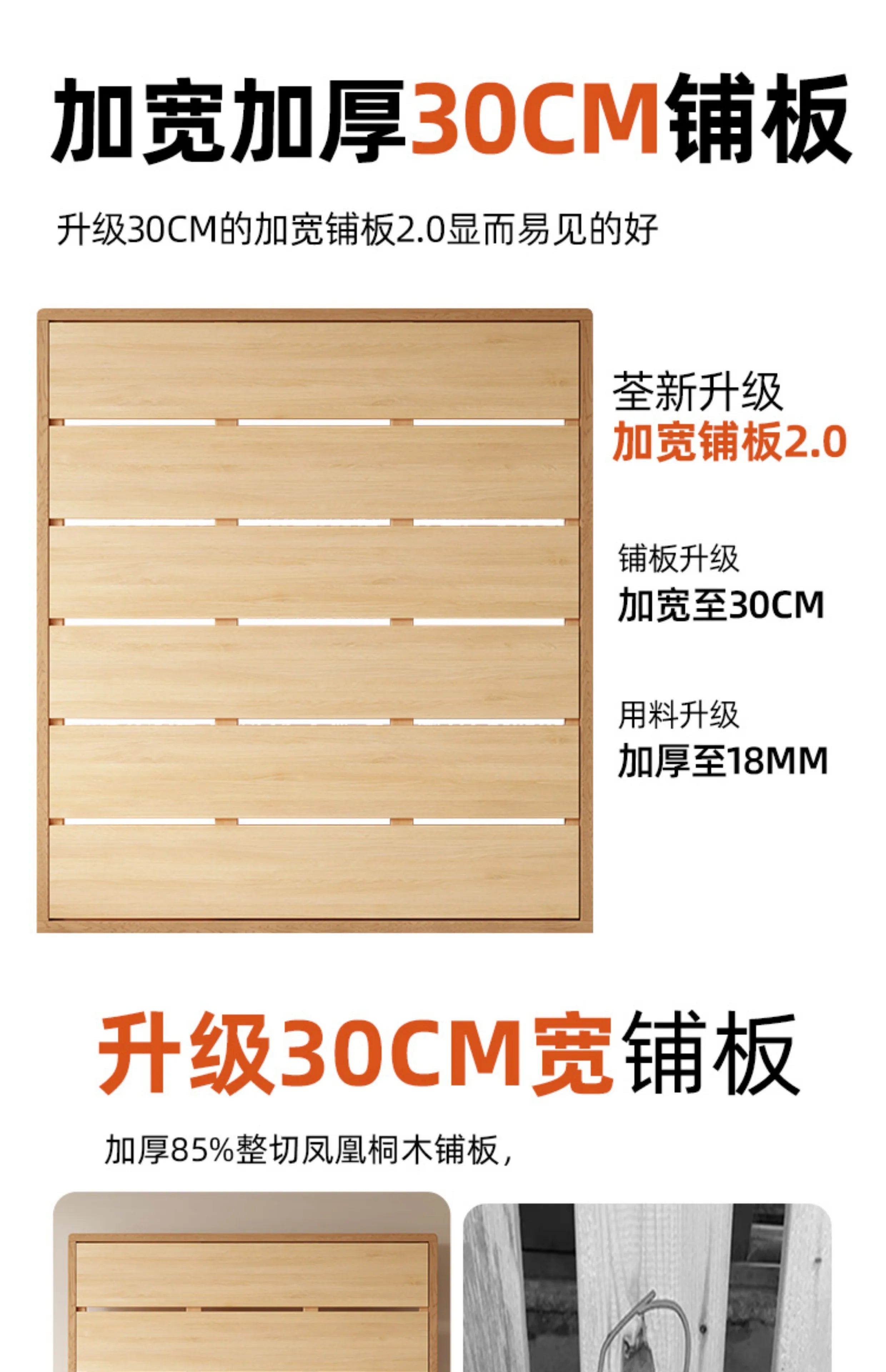 Elegant Headboard Bed Frame Double Wood Simple King Queen Bed Frame Nightstands Modern Cama Moderno Lujo Bedroom Furniture