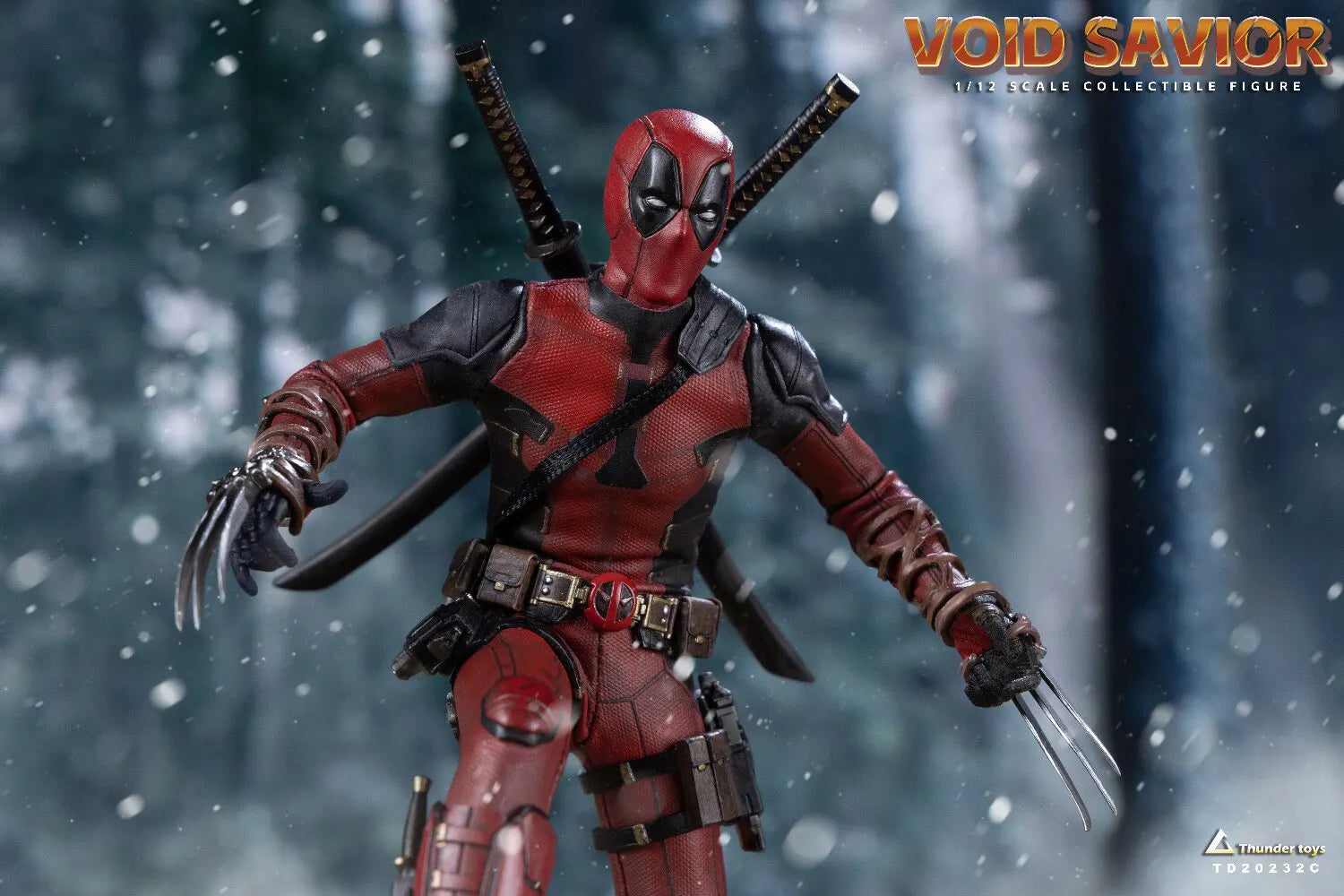 In Stock Thunder Toys Deadpool Wolverine Two Pack TD20232 1/12 Action Figure Anime Model Trendy Toys Desktop Doll Collectibles