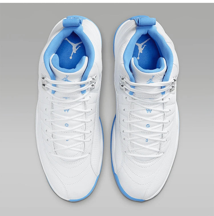 Nike Authentic JORDAN Men's Cushioned Leather Mid-Top Basketball Shoes CT8013-112