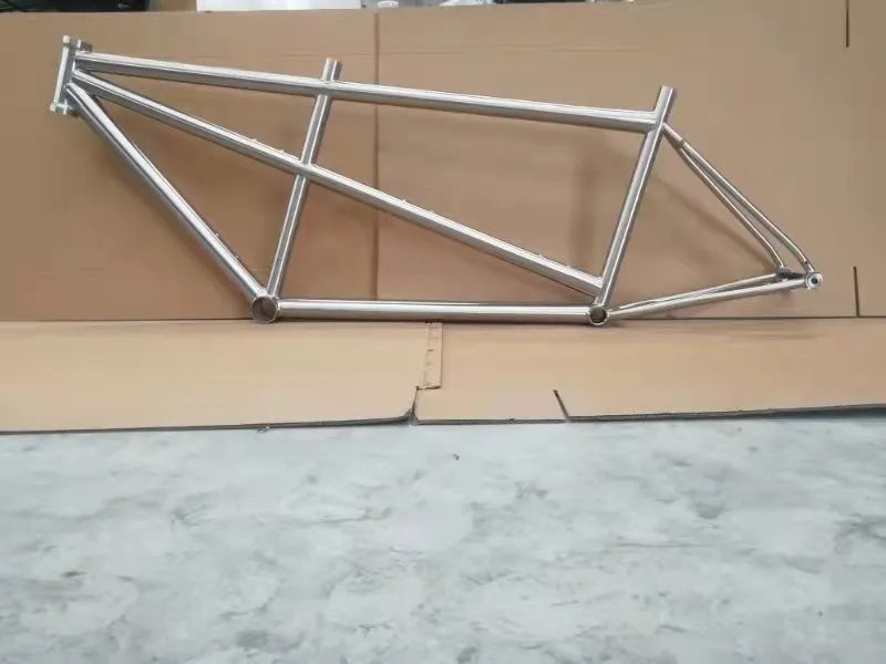 2021 Best Selling Lightweight Titanium Sports Bike Family Tandem Bicycle Frame With Double Seater