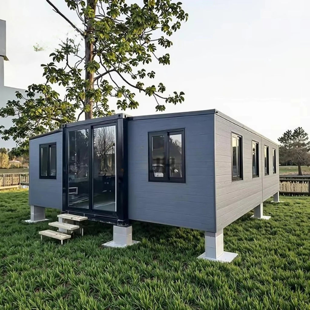 20ft 40ft 2 3 Bedroom Prefab Shipping Container Homes Prebuilt Container House Eco Friendly Solar Powered Compact Customizable