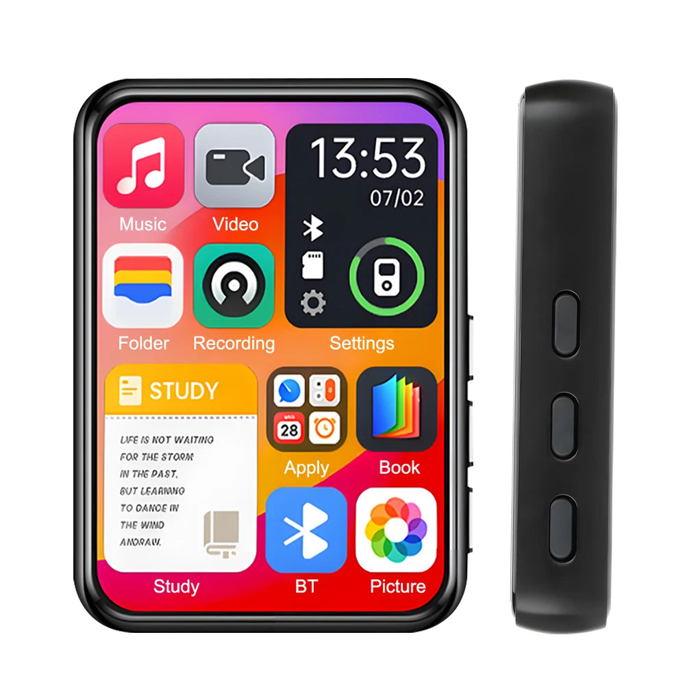 128GB Camera Mp4 Player Bluetooth Wifi Android Touch Screen Hifi Sound Music Recorder Video Mp3 Mp4 Player With Speaker FM Radio