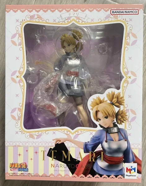 【SF】In Stock MegaHouse GALS Series NARUTO Shippuden Temari Figures Model Collection Gift
