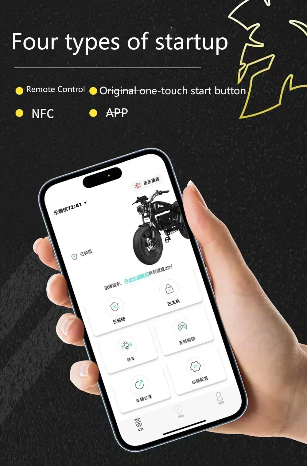Electric bike himoto 3000W Motor 48V60AH lithium battery adult Off-road Electric Bicycle 20 inch fat tire Hydraulic brake E-bike