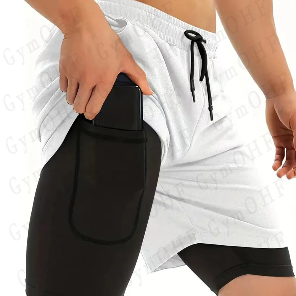 Anime Baki Sport Suits Runing Compression Shirt Shorts Sets Gym Fitness Jogging Training Rashguard Sportwear 2 in 1 Mens