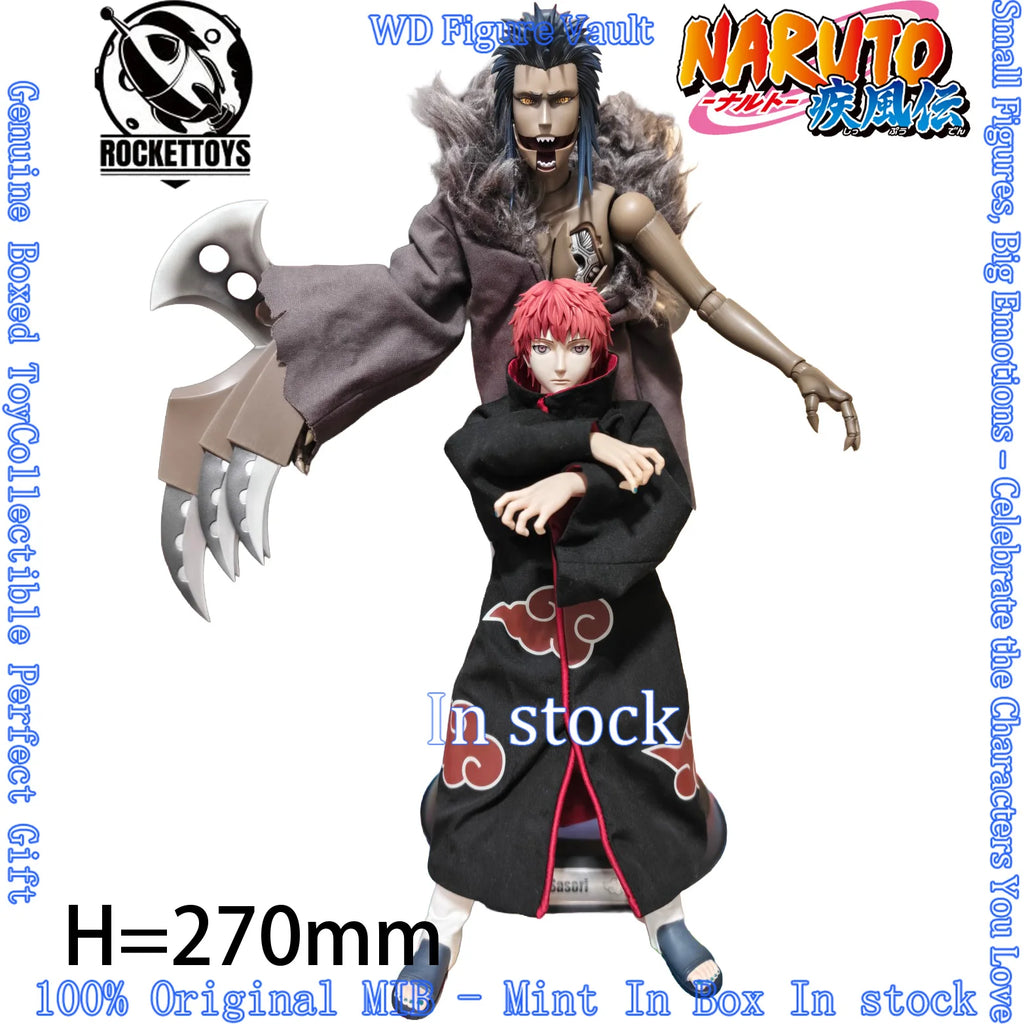 In stock RocketToys (ROC) 010 NARUTO Shippuden  SasoriFigures  Sasori Anime Model Genuine Boxed Toy Gift