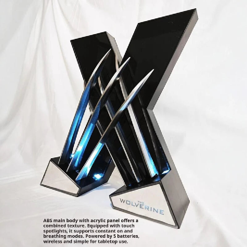 Metal Claws Wearable Cosplay Prop  X-Men Deadpool And Wolverine Movie Replica Desktop Ornament Perfect Souvenir Gifts For Fans