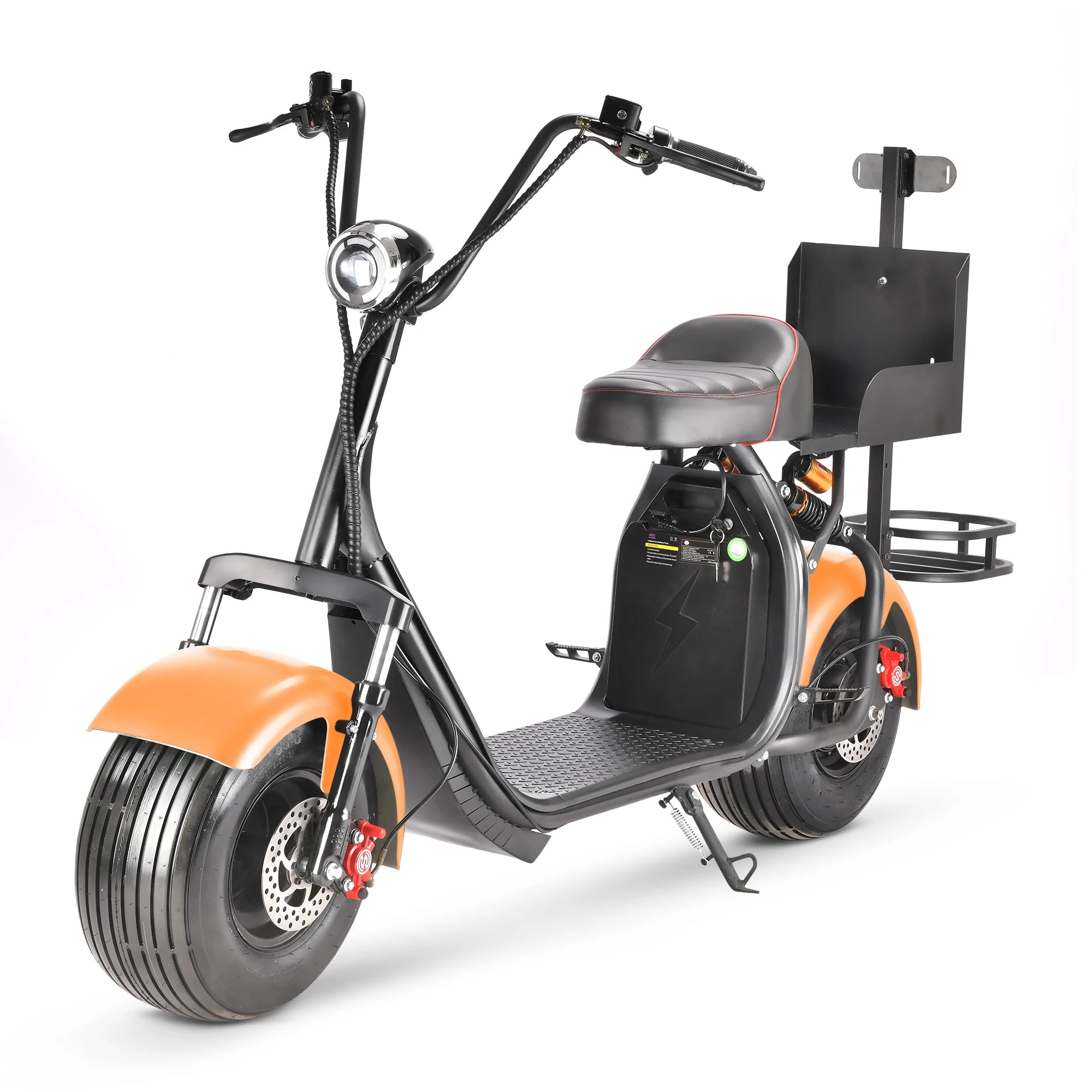 ZAIQU  Citycoco Removable Battery Electric Scooter Golf Bag 2 Wheel Fat Tire Electric Scooters Powerful Adult 1500w 2000w E Scoo